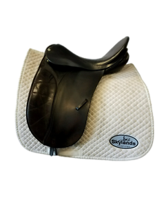 Used County Competitor Dressage Saddle - Size: 17'' - Black