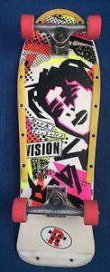 Vision Mark Gonzales Skateboard White Dip Vintage Old Venture 80s Rare Gonz