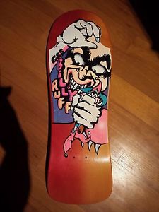 Vintage G&S Gordon & Smith Billy Ruff Puppet Clown Skateboard Deck NOS