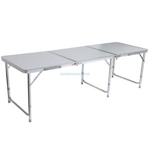 Weiß Tisch klappbar Buffettisch Klapptisch Esstisch Gartentisch Campingtisch