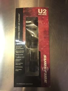 U2 Ultra Surefire Variable Power LED Flashlight, New, Free Shipping, W/batteries