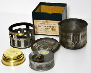 1910's Vintage patented SIRRAM Boiling Stove Set in Box - FREE Shipping [PL3245]