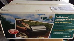 Open Country Tumble Drumm Auto Fish Scaler 26.5"13L Heavy Duty Stainless Steel