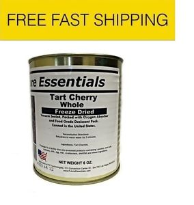 New Case of Future Essentials Freeze Dried Tart Cherries - 12 Cans