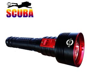 Tonelife TL3106 4000-45000Lm Super Diving 6 Led Light Scuba Diving Torch -150m