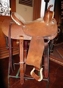 Cecil Phillips Shiloh Barrel Saddle 14