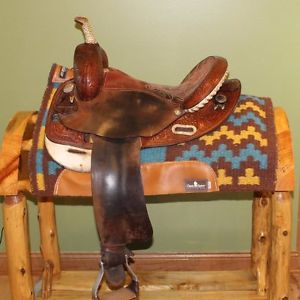 15" Circle Y Martha Josey Barrel Saddle