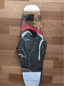 DESIGNARIUM KINSEY FACE Graffiti Black Multicolor Skateboard Skate Board Deck