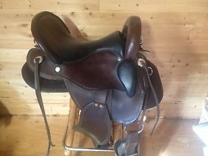 Ameriflex Eldorado 16" Western Endurance Saddle Orthoflex Girth