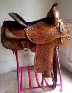 Circle Y Western Pleasure Equitation Show 16 inches Saddle