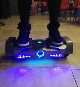 Electric Scooter Balancing Skateboard 6.5" 2 Wheels w/ Bluetooth & Cool Marquee