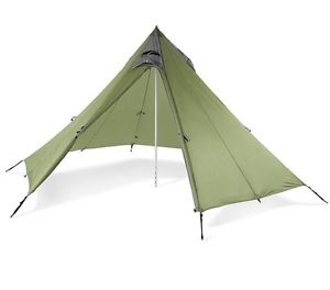 Golite Shangri-La 3 Ultralight 3 Person Pyramid Tipi Tent Plus Custom 1/2 Nest