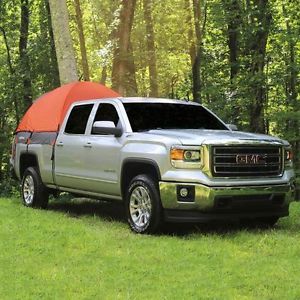 'NEW' Full-Sized Longed Standard  BED Truck Tent in Orange/Grey 8'