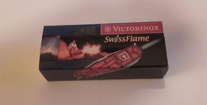 Victorinox Swiss Flame Camp Werbemesser altes Taschenmesser Sammlung mint rare