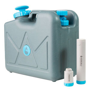 Pressurized Jerry Can Water Filter -Activated Carbon & Hollow Fiber Membrane