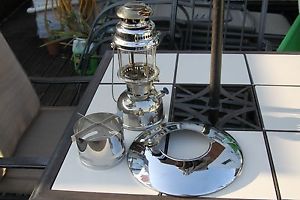 Vintage Petromax Rapid Super 829 500CP Chrome Paraffin Lantern Stove & Reflector