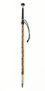 Wood Makila Hiking Walking Stick Secret Spike Makhila Farmet Walking Cane 36"