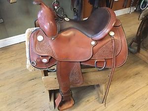 Julie Goodnight Flex 2 Western Saddle 16"