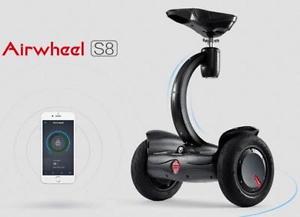 Airwheel S8 - electric scooter - enjoy sitting or standing - 2x battery capacity