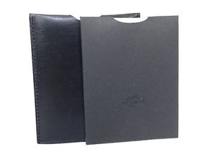 Authentic Hermes Leather Lamp De Poche Flashcard Flashlight Light Black T635