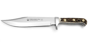 PUMA Jagdmesser phoenix stag Hirschhorngrifff mit Lederscheide