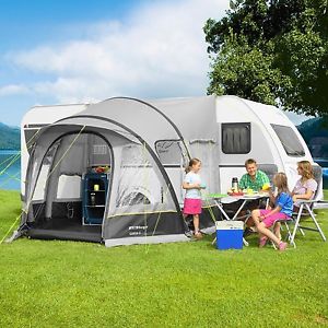 Berger Reisevorzelt Garda-L Deluxe WS 3000 mm Teilvorzelt Camping zum Aufpumpen