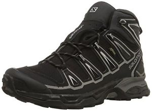 Salomon - X Ultra Mid 2 Gtx, Scarpe Da Trekking da uomo, Nero (Black/Black/Alumi