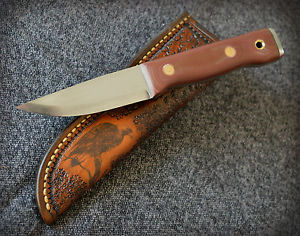 Bushcraft knife. Skookum / Woodlore hand made.