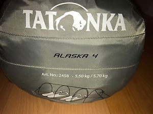 NEU Tatonka Alaska 4 Familienzelt Tunnelzelt UVP 800€