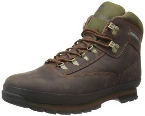 Timberland, Eurohiker Leather Br Brown, Stivali, Uomo, Marrone (Brown Smooth), 4