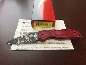 Nw Spyderco Native 5 Never Summer C41NSSRD5, New in Box, Collector Club