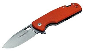 Viper Kyomi G-10 Orange Taschenmesser gefräster Titanclip N690 Kugellager