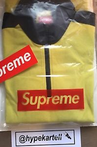 Supreme Sleeve Stripe L/S Half Zip Top M