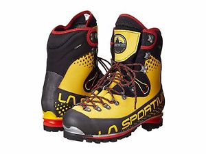 La Sportiva Men's Nepal Cube GTX Mountaineering Boots - 40 M - Yellow/Black