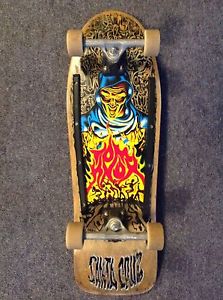 Vintage Santa Cruz Skateboard Tom Knox Fire Pit