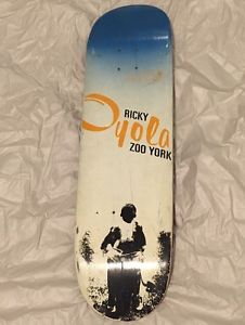 Vintage Skateboard Deck Zoo York Ricky Oloy