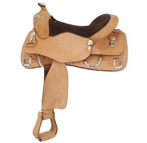 Tough-1 Saddle Western Royal King RB Adjust 15 1/2" Roughout RK1715