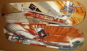 2001 DECA DAEWON SONG & SHILOH GREATHOUSE "2ND TO NONE" SKATEBOARD DECKS RARE