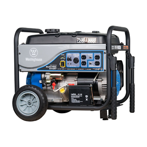 Westinghouse WH7500E Portable Generator - 7500 Running Watts and 9000 Starting W