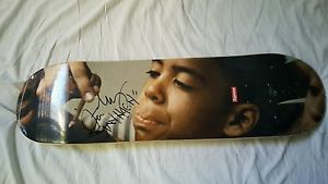 Javier Nunez SUPREME KIDS signed STAY HIGH SKATEBOARD DECK new box logo rare $$$