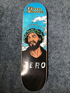 Zero Forrest Edwards Black Jesus Skateboard Deck Todd Bratrud Hand Screened Rare