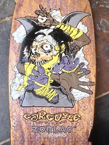 ZORLAC Gargoyle Skateboard Deck, Pushead design RARE