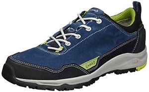 Tg 44,5| AKUNef Gtx - Scarpe da Arrampicata Basse Uomo, verde (Grün (Green/Blu