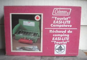 COLLECTORS VINTAGE NEW NEVER OPENED COLEMAN 431 EASI-LITE TOURIST CAMP STOVE