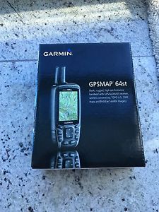 Garmin GPSMAP 64st, TOPO U.S. 100K with High-Sensitivity GPS & GLONASS Receiver