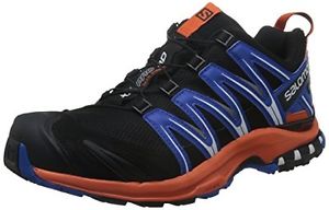 Tg 44 EU| Salomon Xa Pro 3D Gtx, Scarpe da Trail Running Uomo, Nero (Black/Flame