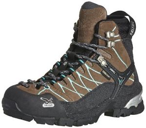 Tg 35| Salewa WS-MTN Trainer, Scarpe da trekking donna, Marrone (Braun (Laguna/B