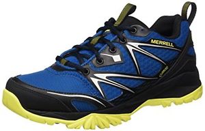 Tg 44.5 EU| Merrell Capra Bolt Gore-Tex, Scarpe da Arrampicata Uomo, Multicolore