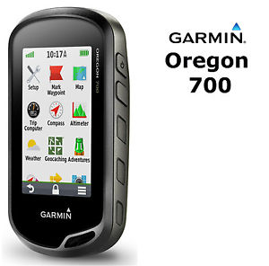 Garmin Oregon 700 Outdoor Handheld GPS Navigator Worldwide Receiver Geocaching