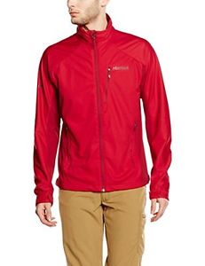 Tg XL| Marmot, Giacca Uomo Leadville, Rosso (Team Red/Dark Crimson), XL